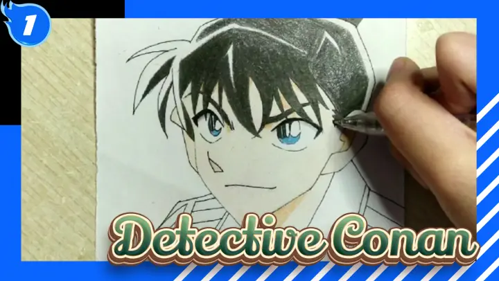 [Detective Conan] Aku bersumpah untuk menggambar semua gambar Conan_1