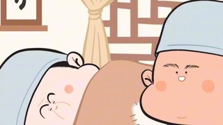 -Empresses in the Palace animation eating show｜Ganlu Temple Jingbai baby's immersive white meat clea