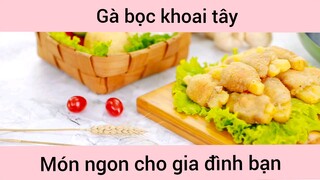 Gà bọc khoai tây