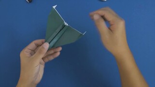 Nó rất đơn giản, bạn có thể làm điều đó với đôi tay của mình! Swordtail Shark Mô phỏng Máy bay Giấy 