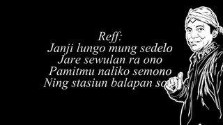 Stasiun Balapan - Didi Kempot Lirik