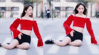[Chen Li] Tari sampul foto jalanan "Xuanmei-Siren" sangat seksi. Pukulan wajah besar
