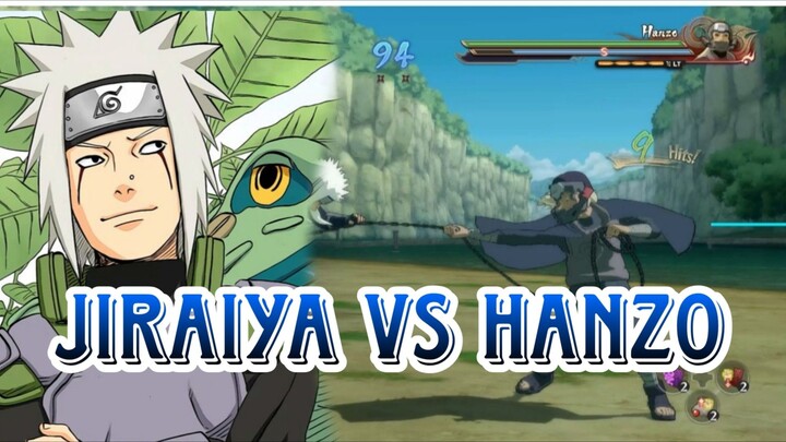 JIRAIYA VS HANZO