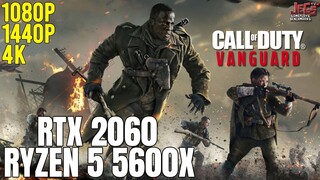 Call of Duty: Vanguard | Ryzen 5 5600x + RTX 2060 | 1080p, 1440p, 4K benchmarks!