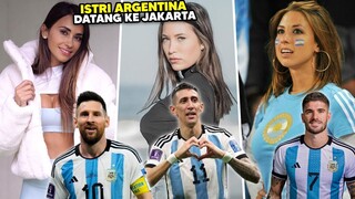 Mulai Dari Leo Messi Hingga Parades! Inilah 7 Istri Cantik Timnas Argentina Yang Hadir Ke Jakarta