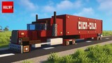 How to build a Coca Cola truck in Minecraft