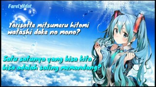 lirik lagu Hatsune Miku! gime gime+lirik bahasa Indonesia🇮🇩