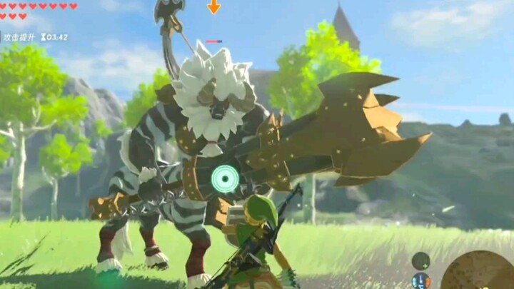 Zelda, saya baru belajar cara membalikkan perisai, dan saya pergi ke garis untuk mencocokkan orang d