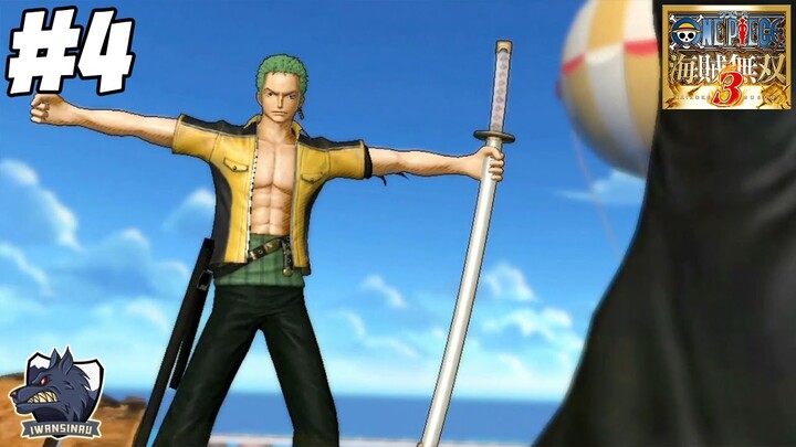 Ketika Zoro bertemu dengan ahli pedang terkenal - One Piece: Pirate Warriors 3 Indonesia #4