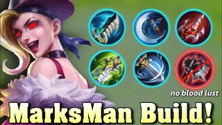 Marksman Fanny Challenge! No Blood Lust Axe | Fanny Build | MLBB