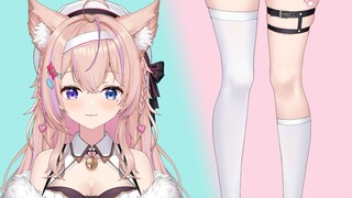 因为从小就是肉腿而烦恼的猫猫