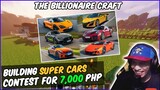 Lets Build SUPER CARS in MINECRAFT
