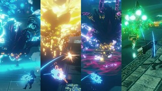 Link VS Blight Ganons - Hyrule Warriors: Age of Calamity