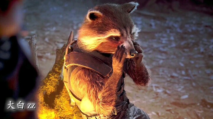 I thought Rocket was just being tough, but it turned out he really didn’t know he was a raccoon!