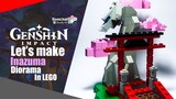 LEGO Genshin Impact Sacred Sakura Tree Diorama MOC | Somchai Ud