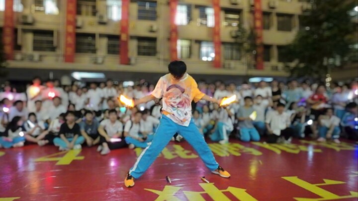 【Wota Art】Hainan Middle School 2024 College Entrance Examination Shouts and Climbs the Stage-"Busy, 