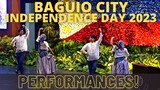 THE PERFORMANCES at the Baguio City Philippine Independence Day 2023 Celebration.