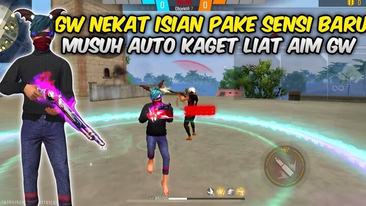 GW NEKAT ISIAN PAKE SENSI BARU MUSUH AUTO KAGET LIAT AIM GW