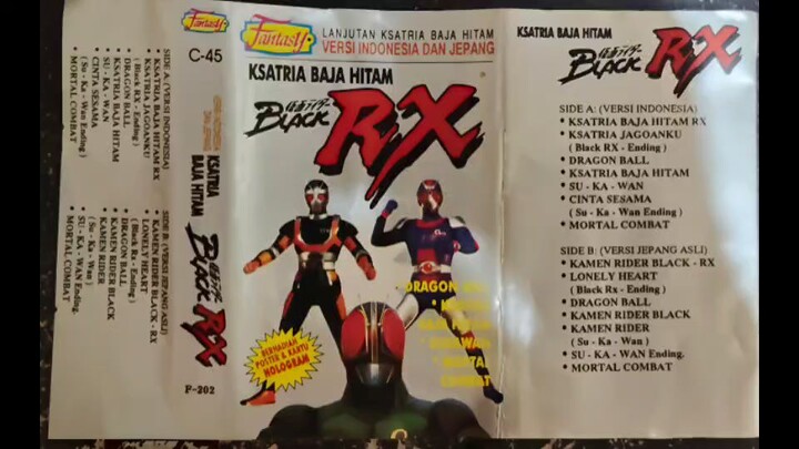 Ksatria baja Hitam rx 1994 Kaset pita(Sound Only)