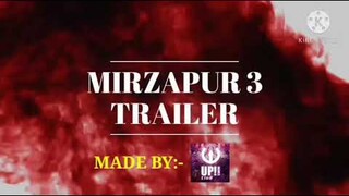 Mirzapur 3 Trailer || Animated Version || Highschool of the Dead || Amazon Prime Video || Web Series