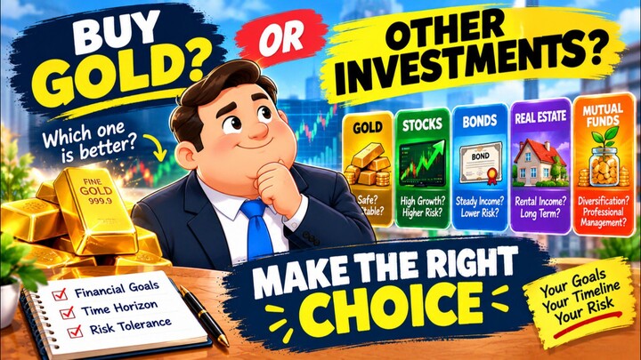 Gold or Other Investments? Where Should You Put Your Extra Money?