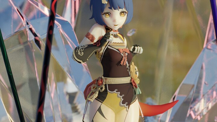【Parallel Eyes 3D】Why Xiangling can't be "astringent"