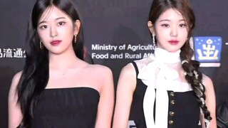 麻花辫小圆！IVE 2022MAMA红毯，双塔美疯了！