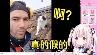 日本萝莉看《京中有善口技者》看猫的表情绷不住了