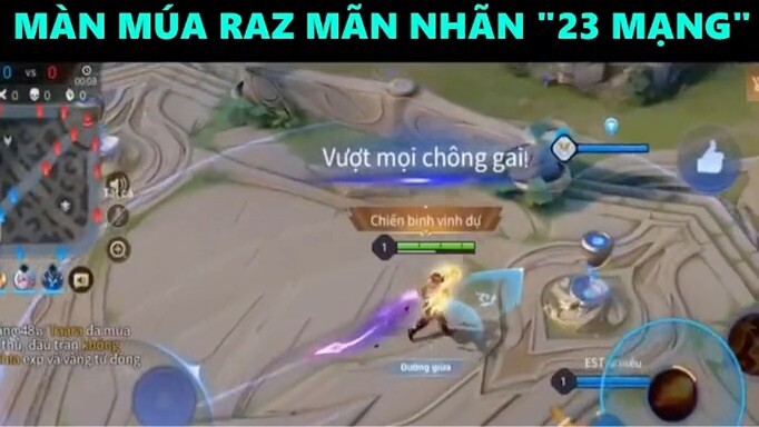 Màn múa Raz mãn nhãn 23 kill