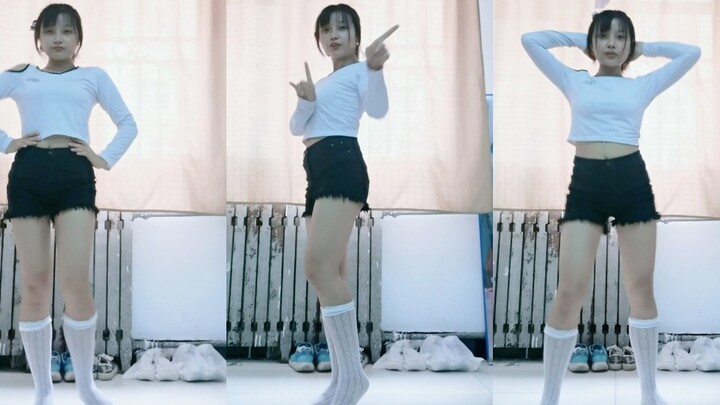 Practicing shake it in the dormitory. The photos taken with the original camera are so...real
