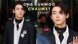 Cha Eun Woo Attends Chaumet Luxury Event in Paris