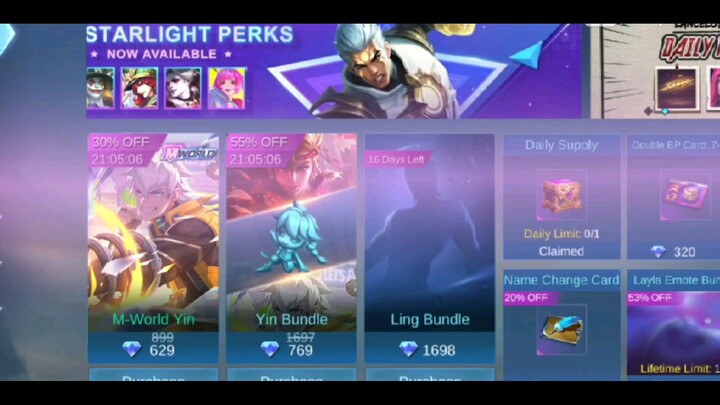 MLBB M WORLD YIN SENGGoL dOnG✨