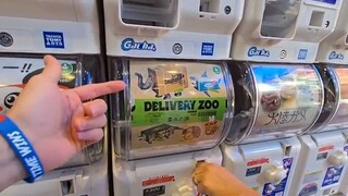 Filling up our mini Gashapon Mystery Bags!