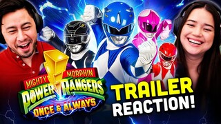 MIGHTY MORPHIN POWER RANGERS: ONCE & ALWAYS Trailer Reaction! | Netflix