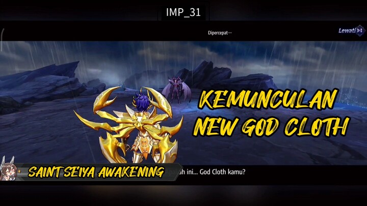 Kemunculan new god cloth