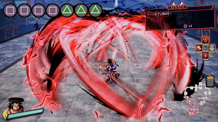 【海賊無双4】光月おでん モーション集【ONE PIECE Pirate Warriors 4】