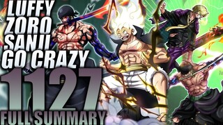 LUFFY, ZORO, & SANJI GO CRAZY / One Piece Chapter 1127 Spoilers