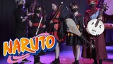 Memainkan lagu tema <Naruto> dengan Zhongruan, Sitar dan Pipa