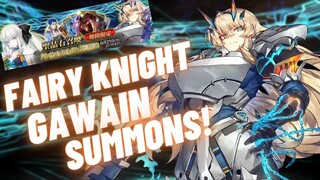 FGO JP | Summoning for Fairy Knight Gawain - Avalon le Fae Lostbelt Banner