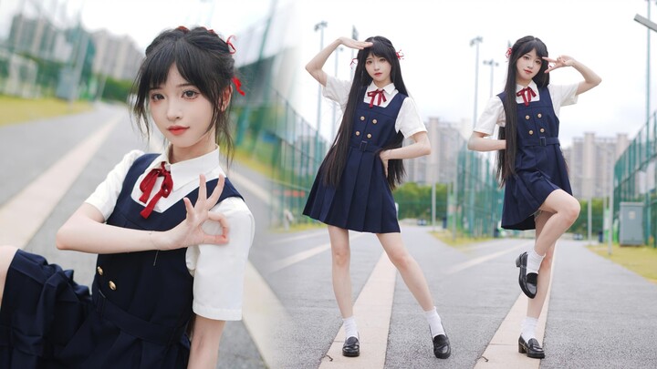 School is over! Let’s go to the playground and dance Yes or Yes❤️