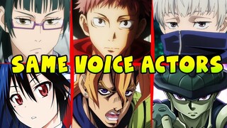 Jujutsu Kaisen All Characters Japanese Dub Voice Actors (Seiyuu) & Same Anime Characters