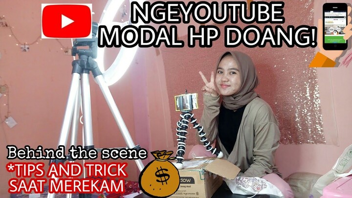 TRIK JADI YOUTUBER MODAL HANDPHONE UNTUNG JUTAAN!