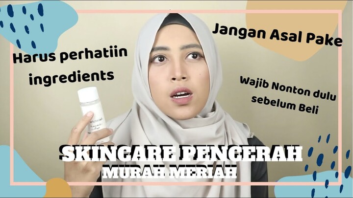 SKINCARE PENCERAH MURAH, BENERAN AMAN?? HASILNYA?? | Whitelab Honest Review