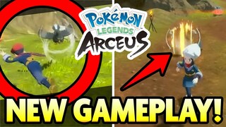 EPIC NEW GAMEPLAY and VOLTORB SHORT! Pokemon Legends Arceus News and More!