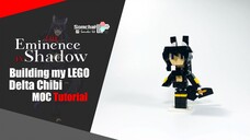 LEGO The Eminence in Shadow Delta Chibi MOC Tutorial | Somchai Ud