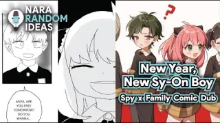 New Year, New Sy-On Boy (Damian Is Jealous ?) [Funny Spy x Family Comic Dub] [Damianya Comic] [Anya]