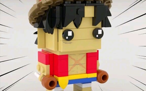 Hình dạng trái cây Brick Man của Luffy