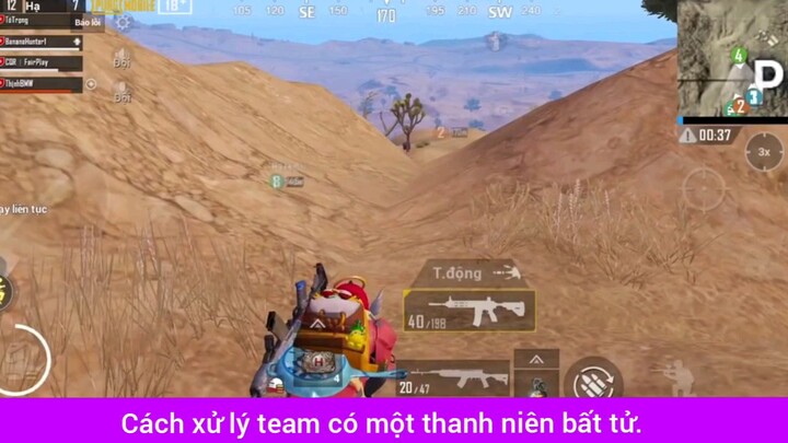 cách xử lý team có một thanh niên bất tử