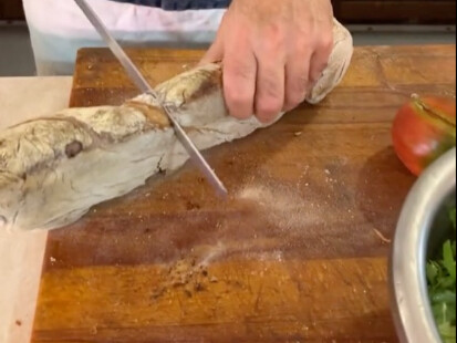 Traditional Italian breakfast—sometimes I really marvel at how high white people’s tolerance is.