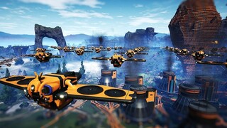 【Let's Game It Out Raw Footage】I Used a Drone to Make a Nightmare Factory Even Worse - Satisfactory